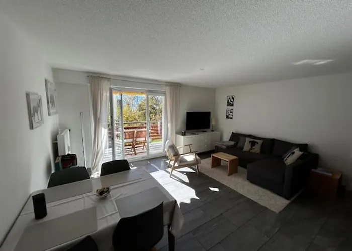 Appart, Avec Parking A Quelques Minutes Du Depart Des Telecabines 公寓 *