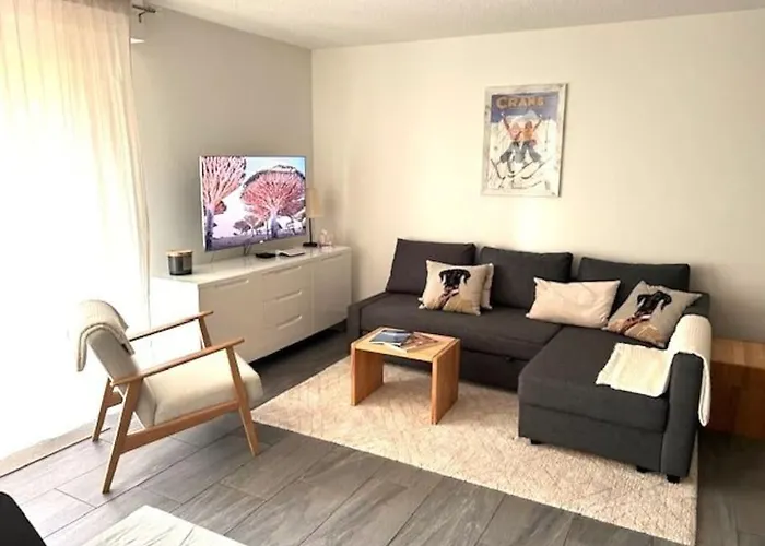 Appart, Avec Parking A Quelques Minutes Du Depart Des Telecabines 克莱恩 蒙塔纳