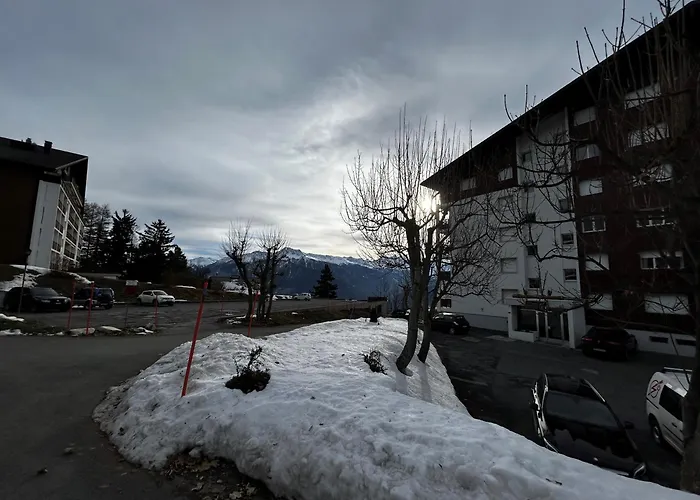 Appart, Avec Parking A Quelques Minutes Du Depart Des Telecabines Crans-Montana